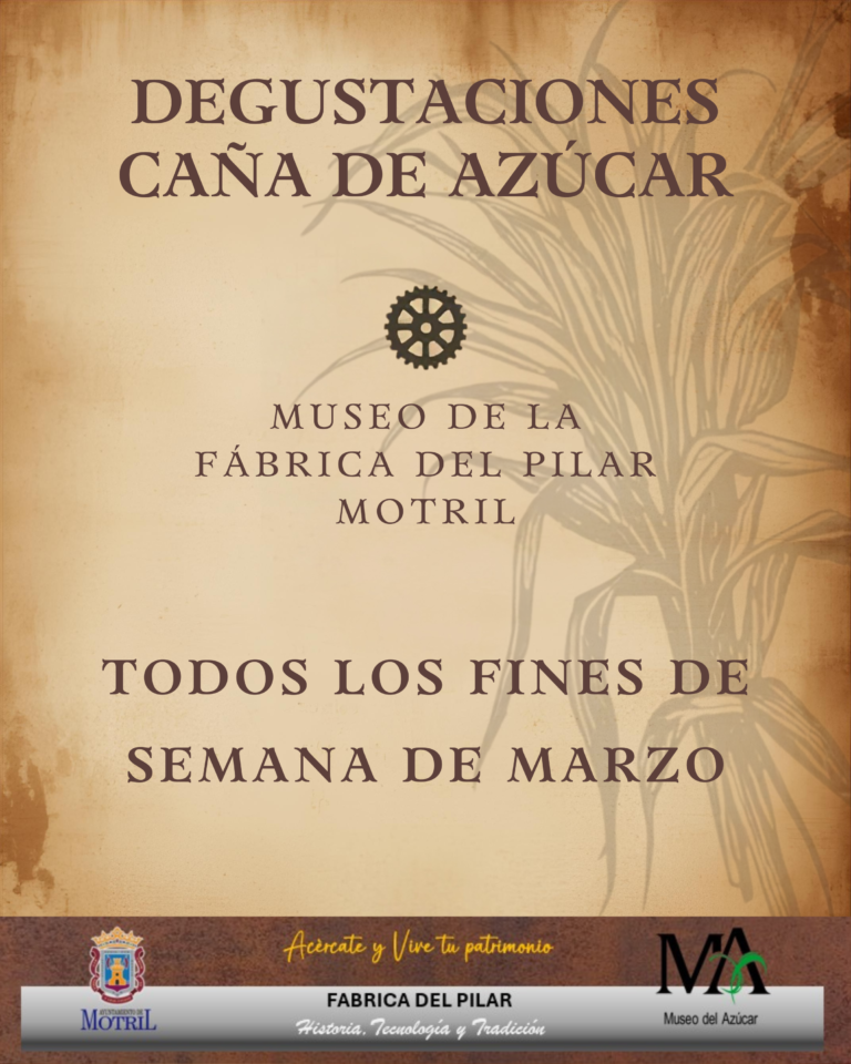 Degustación gratuita de caña de azúcar en La Fábrica del Pilar Motril
