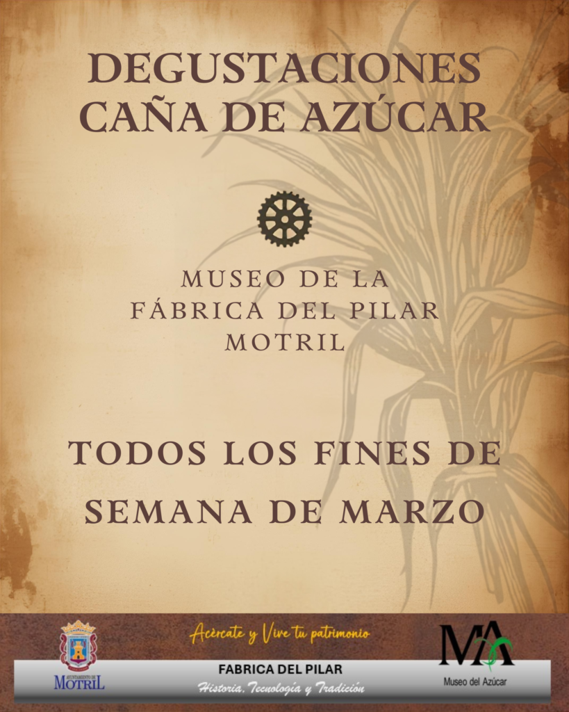 Degustación gratuita de caña de azúcar en La Fábrica del Pilar Motril