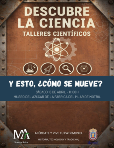 Motril nuevas actividades patrimonio industrial del azúcar Fábrica del Pilar 2026 visitas talleres concurso fotografía