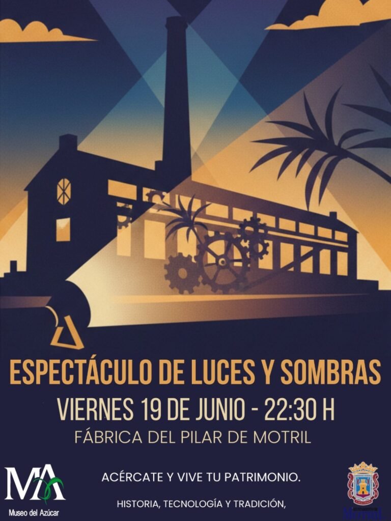 La Fábrica de Nuestra Señora del Pilar dará la bienvenida a su programación estival con el espectáculo familiar “Luces y Sombras”, una propuesta cultural que tendrá lugar el próximo 19 de junio a las 22:30 horas.